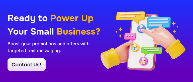 Top text message marketing for small business - CTA