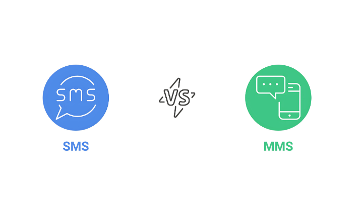 Comparison SMS vs MMS