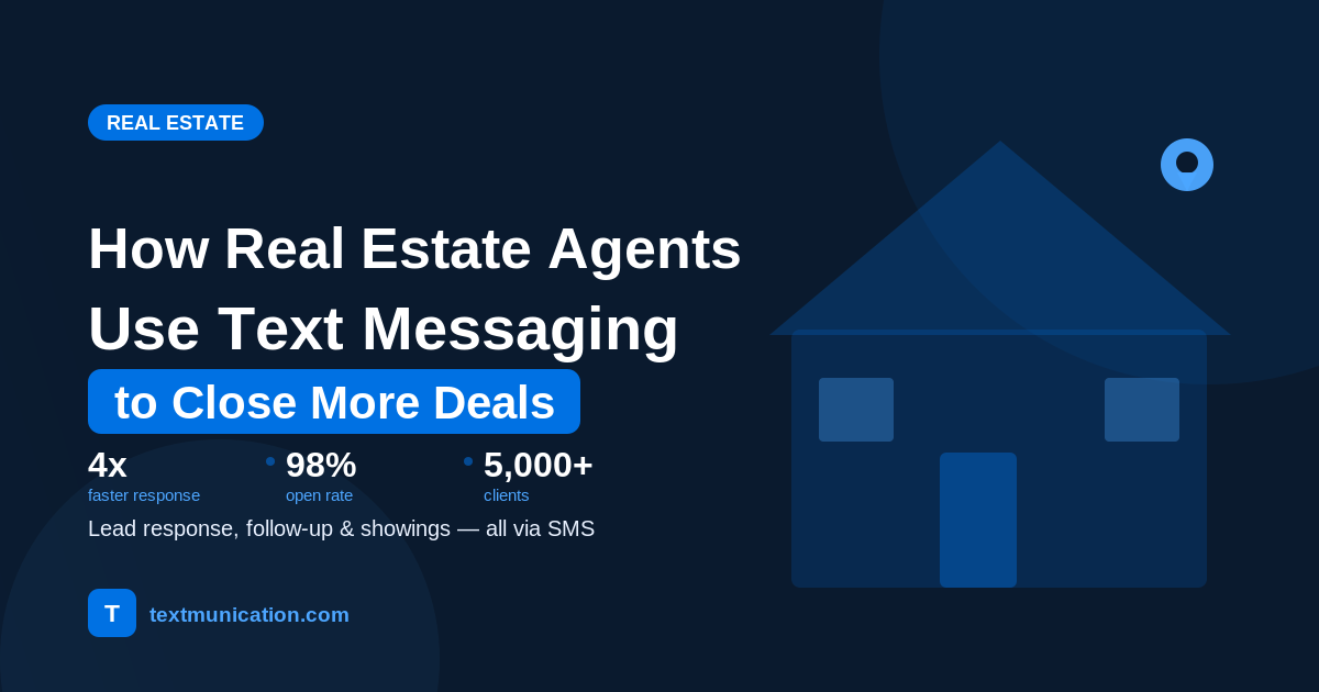 How Real Estate Agents Use Text Messaging to Close More Deals