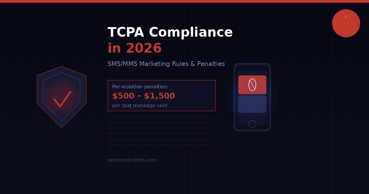TCPA Compliance for Business Texting: What You Must Know in 2026