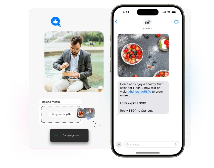 Own your multimedia powerhouse with MMS messaging