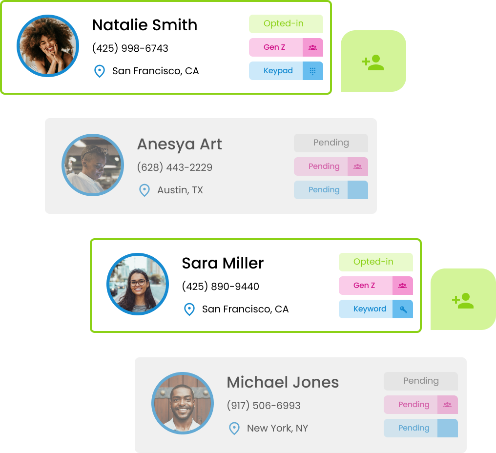 Find your clients mobile audience within the crowd