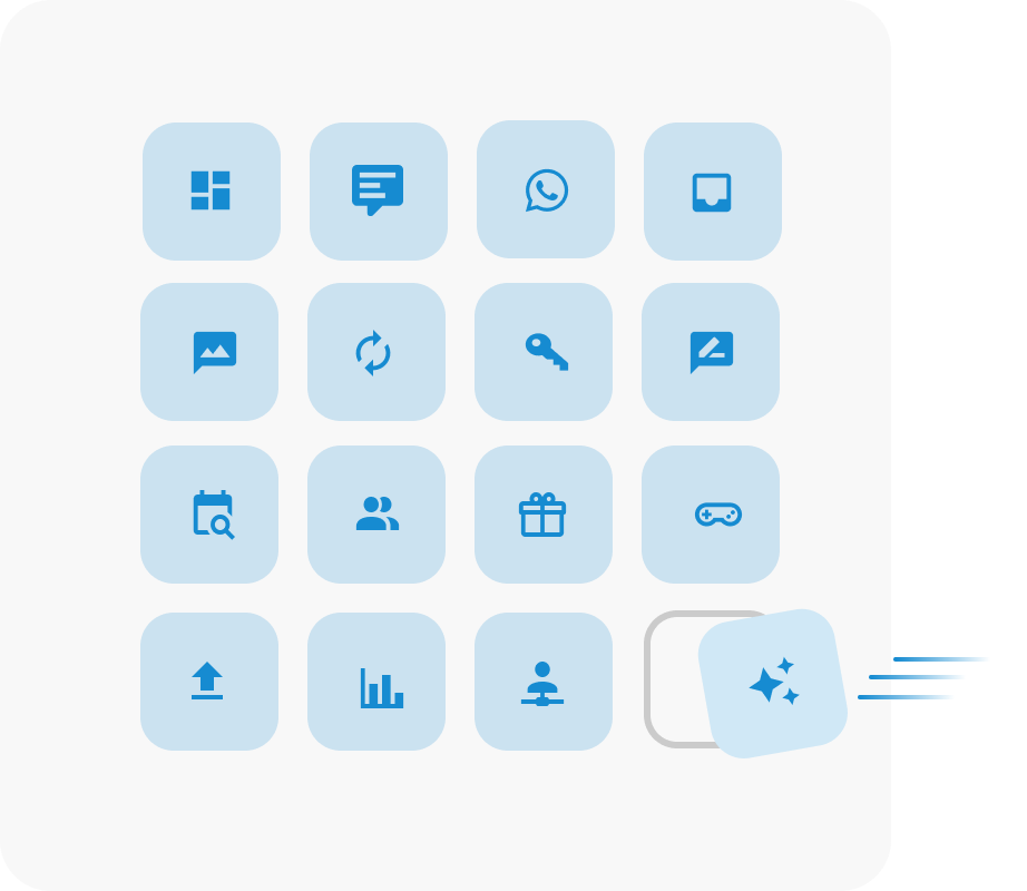 Features made for the speed of your go-to-market strategy
